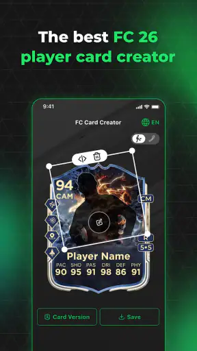 FC27 Card Creator screenshot
