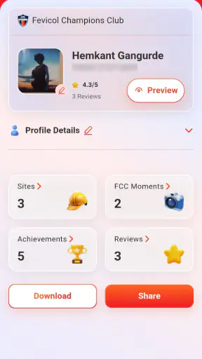 FCC – Fevicol Champions Club screenshot