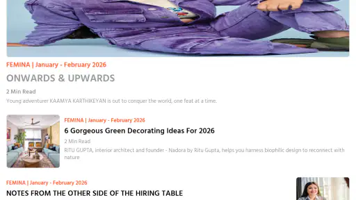 Femina Magazine screenshot