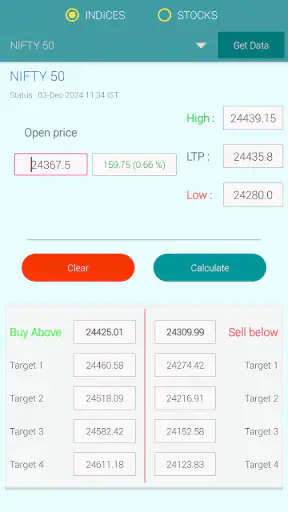 Fibonacci Calculator screenshot