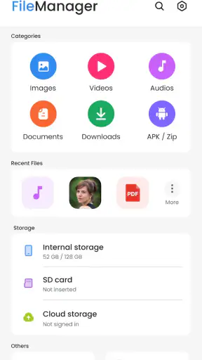 File Manager screenshot