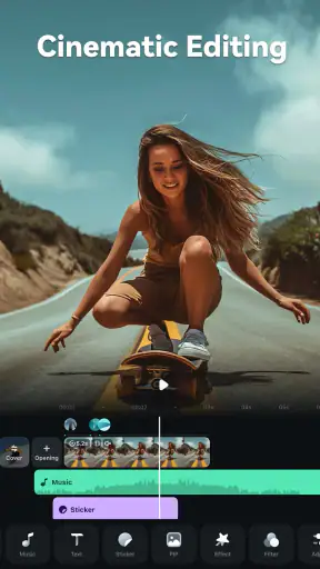 FilmoraHD - AI Video Creator screenshot