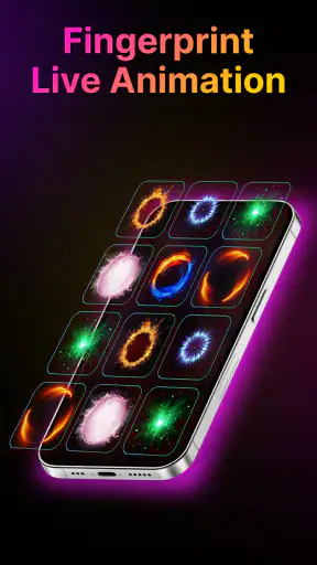 Fingerprint Animation Lock screenshot