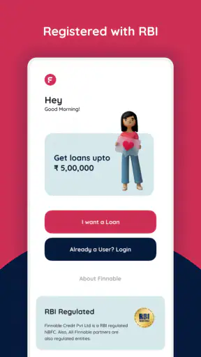 Finnable: Personal Loan App screenshot