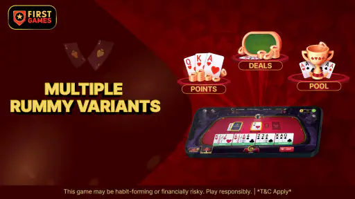 First Games - Rummy Cash Game screenshot