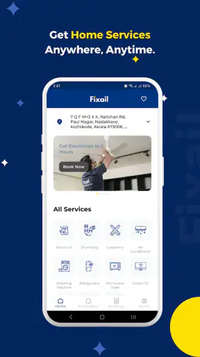 Fixail – Your Home Service App screenshot