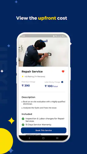Fixail – Your Home Service App screenshot