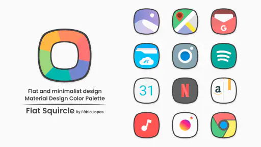 Flat Squircle - Icon Pack screenshot