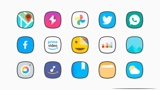 Flat Squircle - Icon Pack screenshot