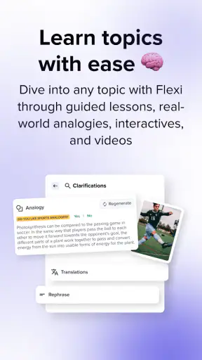 Flexi AI Tutor & Homework Help screenshot