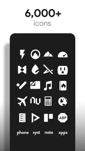 Flight Pro - सफेद Icon Pack screenshot