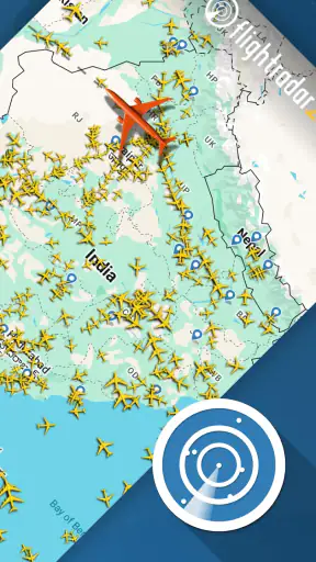 Flightradar24 फ्लाइट ट्रैकर screenshot