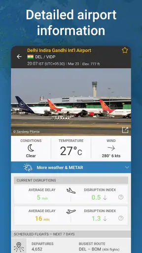 Flightradar24 फ्लाइट ट्रैकर screenshot