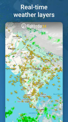 Flightradar24 फ्लाइट ट्रैकर screenshot