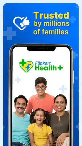 Flipkart Health+ Medicine App screenshot
