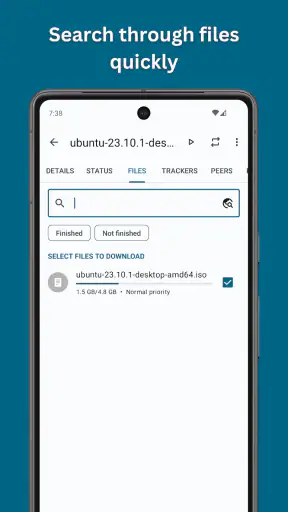 Flud - Torrent Downloader screenshot