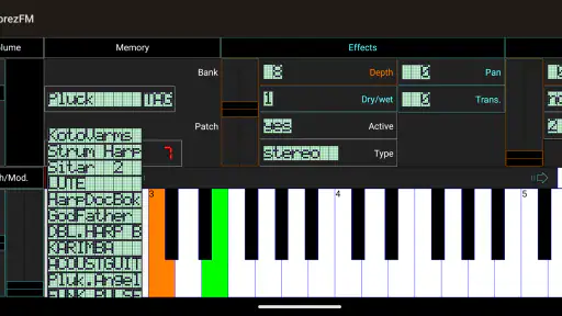 FM Synthesizer [SynprezFM II] screenshot