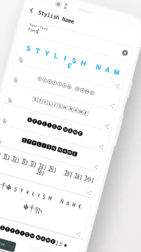 Font Generator : Stylish Text screenshot