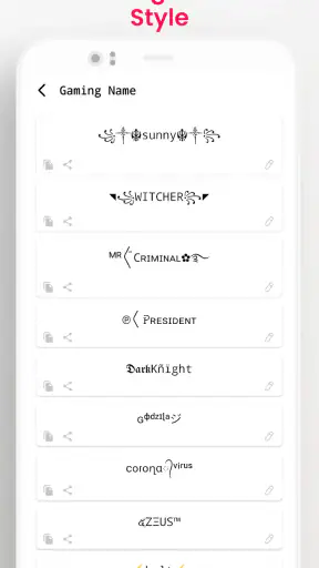 Font Generator : Stylish Text screenshot