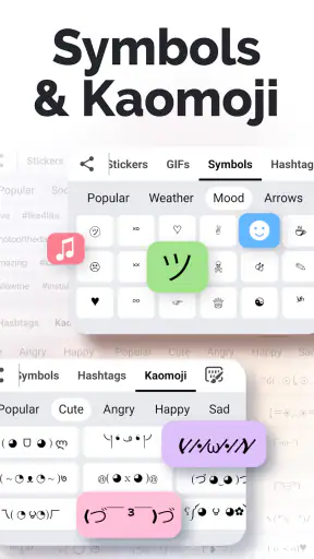 Fonts Art: Cute Keyboard Font screenshot