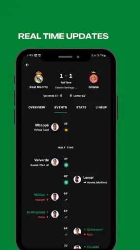 Footem: Live Scores & News screenshot