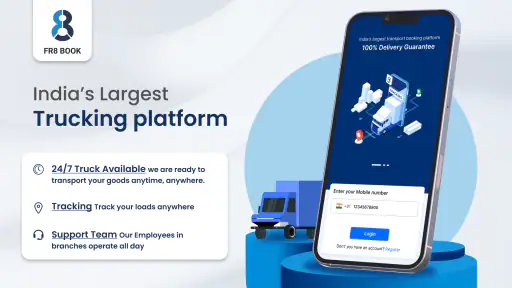 FR8 Truck Booking App screenshot