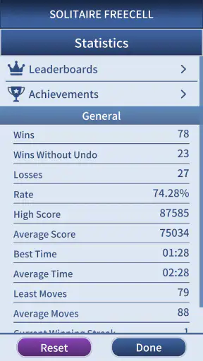 FreeCell Solitaire Classic screenshot