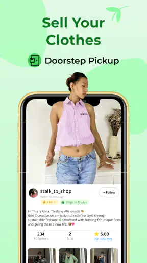 FreeUp: Sell & Buy Clothes screenshot