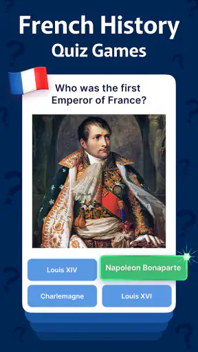 French History Quiz Games screenshot