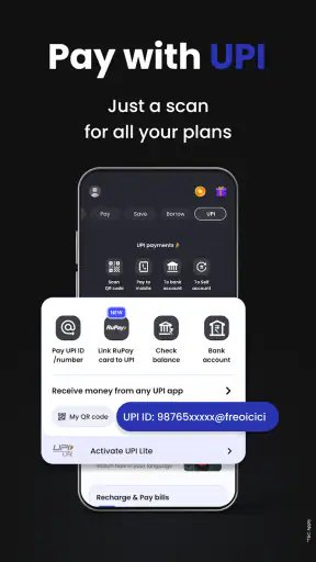 Freo - UPI, Insurance, Loans screenshot