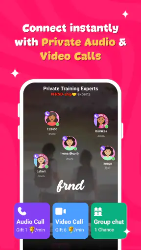FRND: नए दोस्त बनायें ऑनलाइन screenshot