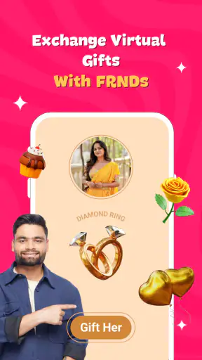 FRND: नए दोस्त बनायें ऑनलाइन screenshot
