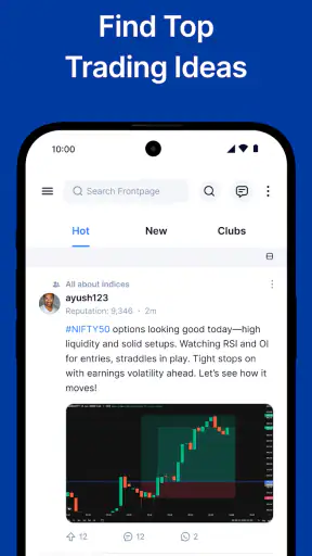FrontPage: Discuss Stocks, F&O screenshot