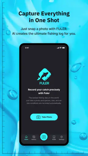 Fuler (AI Fish Log & Ruler) screenshot