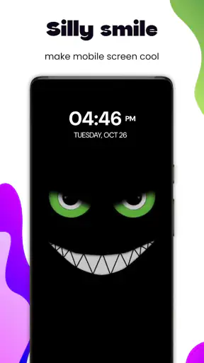 Funky Smiles Live Wallpaper screenshot