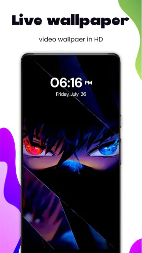 Funky Smiles Live Wallpaper screenshot
