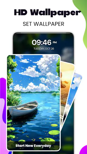 Funky Smiles Live Wallpaper screenshot