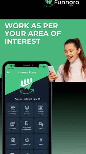 Funngro:Earn Money for Student screenshot