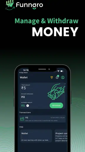 Funngro:Earn Money for Student screenshot