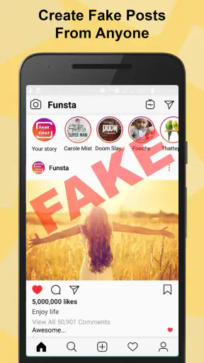 Funsta - Post and Direct Prank screenshot