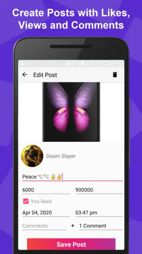 Funsta - Post and Direct Prank screenshot