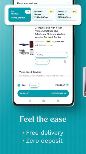Furlenco: Rent & Buy Furniture screenshot