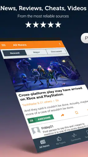Gaming News, Videos & Reviews screenshot