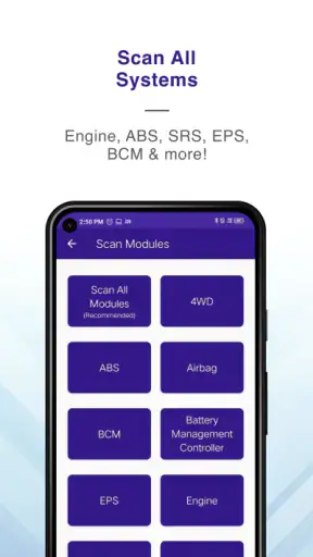 GaragePro OBD2 Scanner screenshot