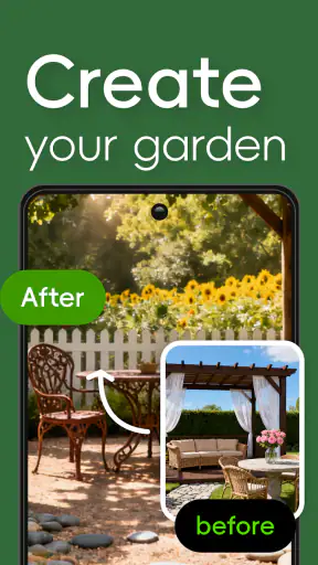 Garden AI Design screenshot