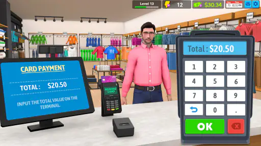 Garments Shop - Simulator Game screenshot