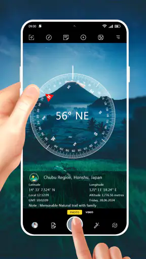 Geotag Photo Location Camera screenshot