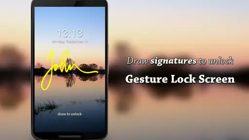 Gesture Lock Screen screenshot