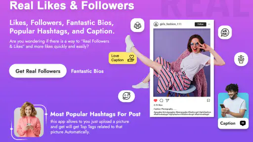 Get Real Followers & Likes + screenshot