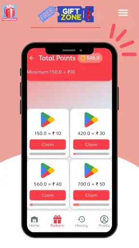 Get Redeem Code - FreeGiftZone screenshot